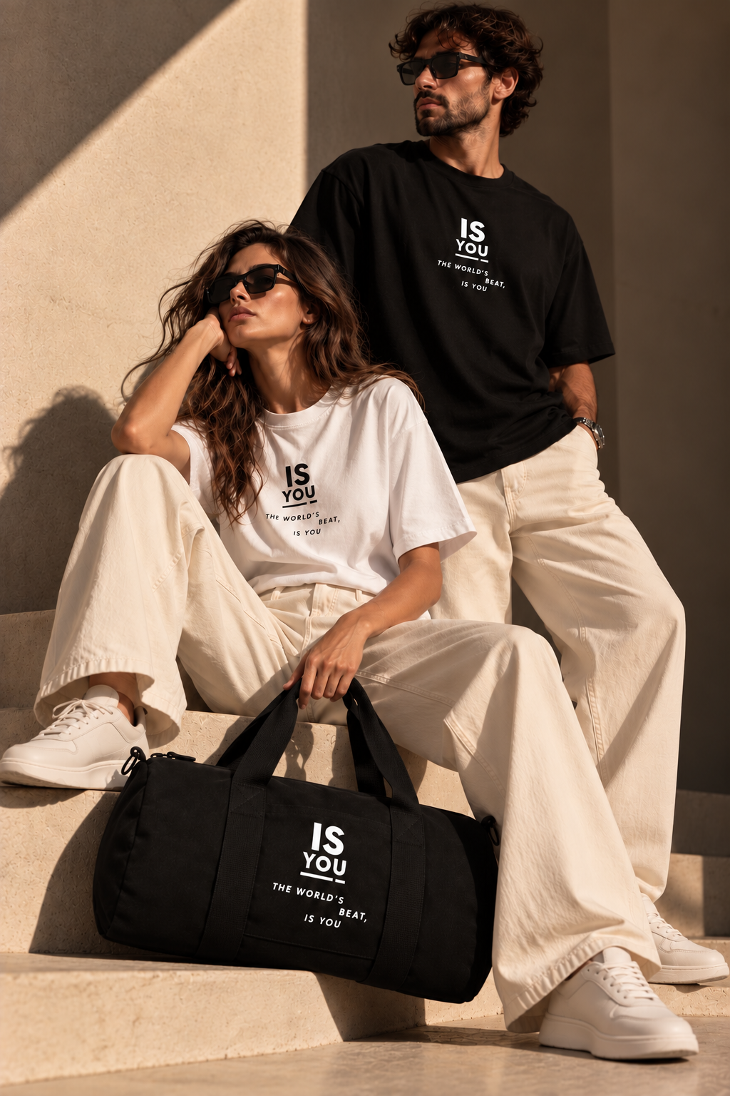 IS YOU — DUFFLE BAG nero, foto 1
