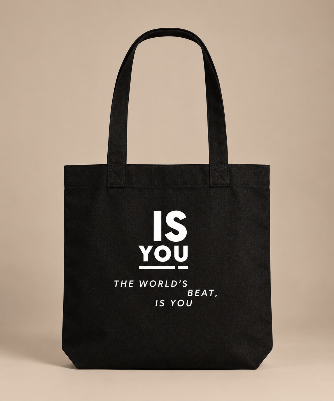 IS YOU — TOTE BAG nero, foto 3